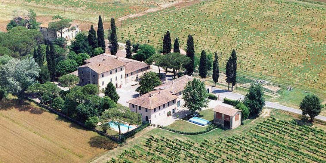 Veduta dell' agriturismo a San Miniato di Pisa - Fattoria di Scaletta